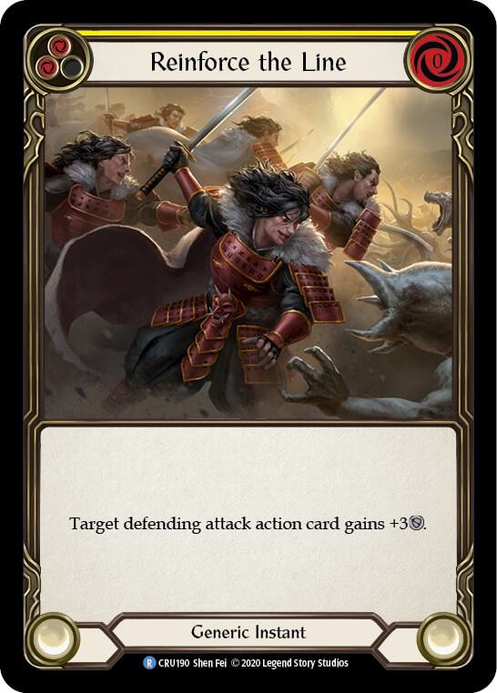 Reinforce the Line (Yellow) card image