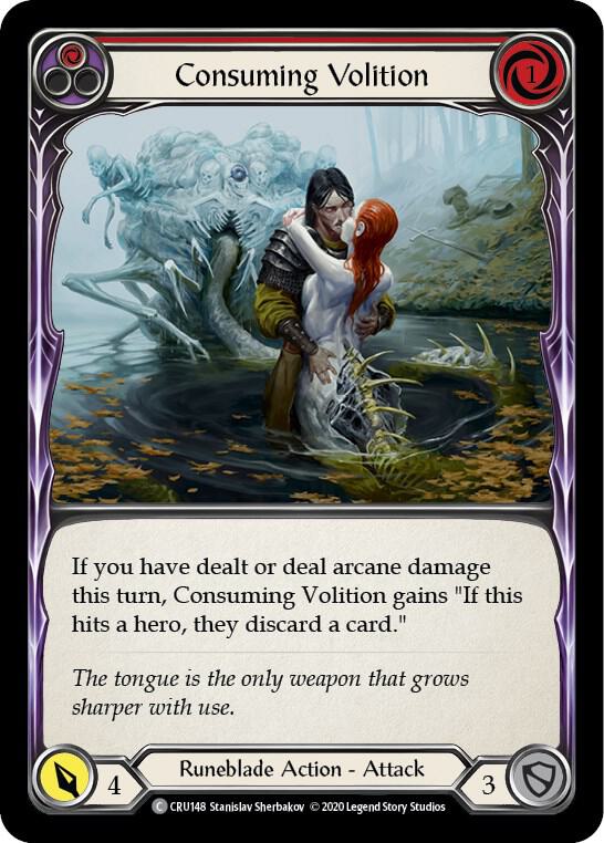 Consuming Volition (Red) card image