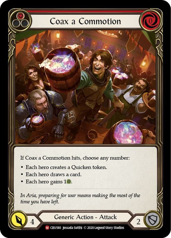Coax a Commotion card image