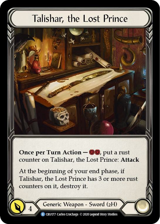 Talishar, the Lost Prince card image
