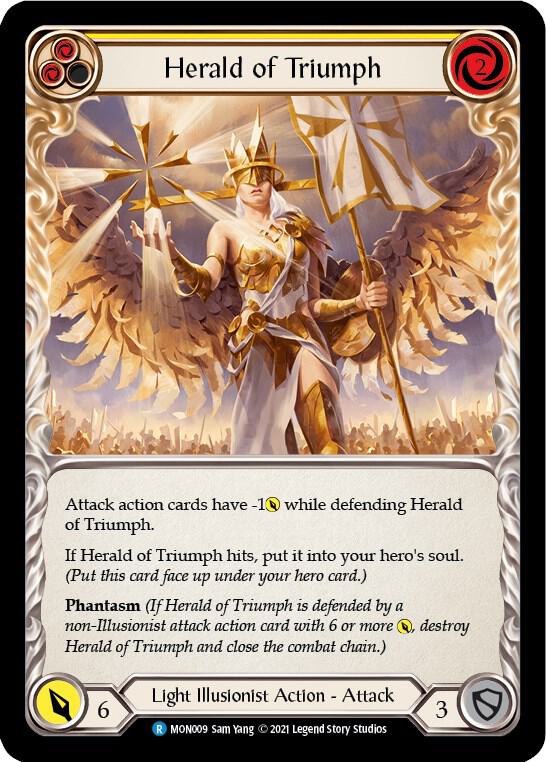 Herald of Triumph (Yellow) card image