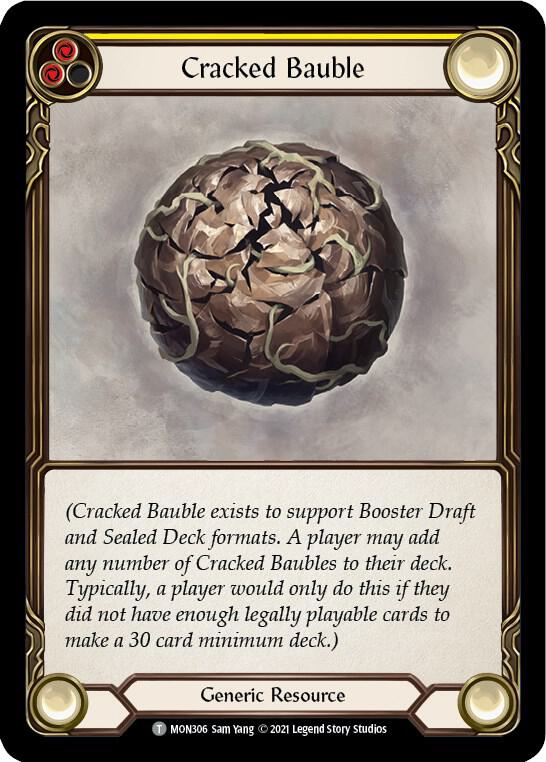 Cracked Bauble card image