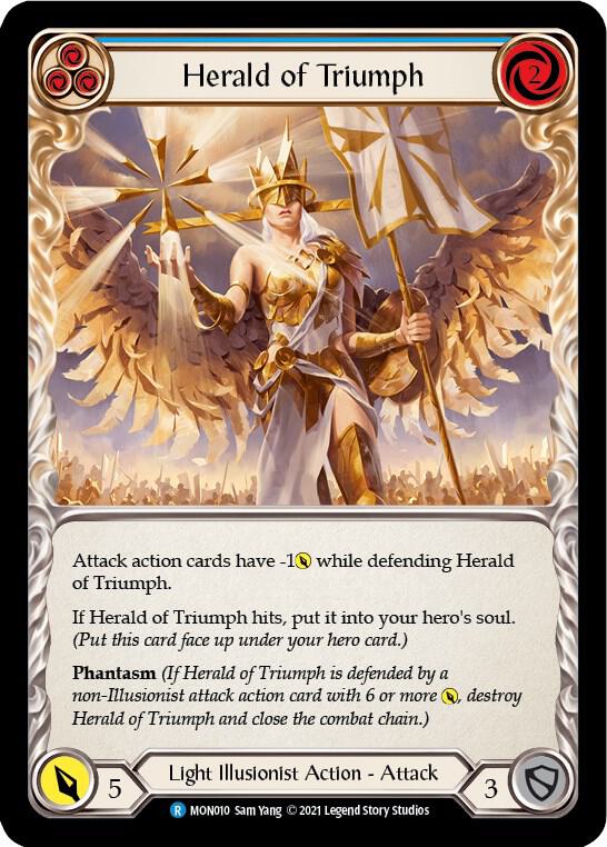 Herald of Triumph (Blue) card image