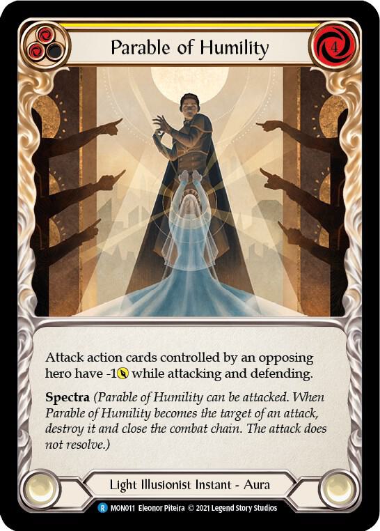 Parable of Humility card image