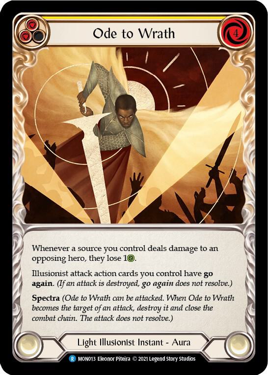 Ode to Wrath card image
