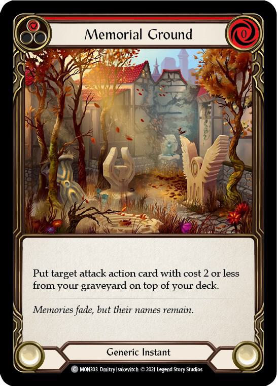 Memorial Ground (Red) card image