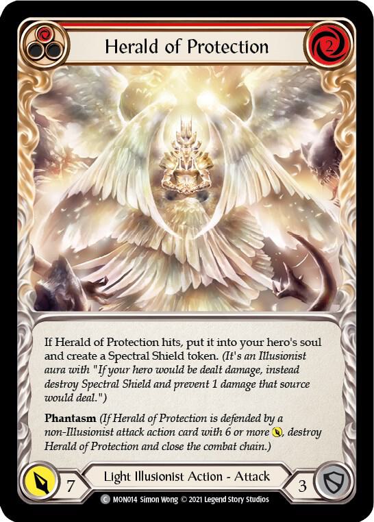 Herald of Protection (Red) card image