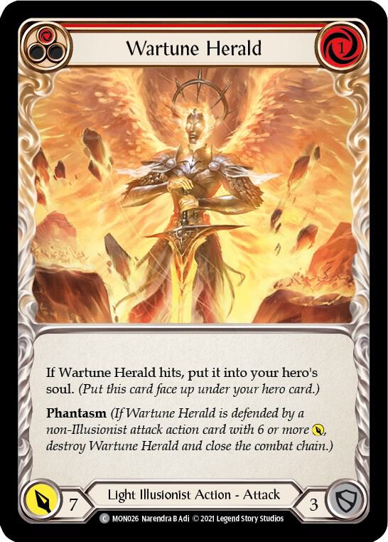 Wartune Herald (Red) card image