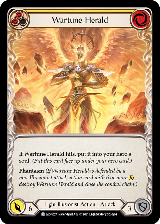 Wartune Herald (Yellow) card image