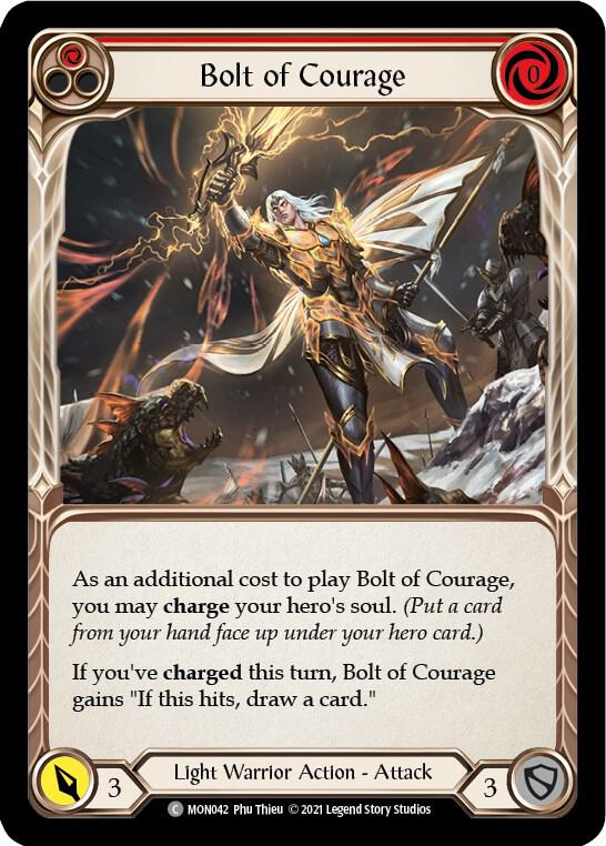 Bolt of Courage (Red) card image