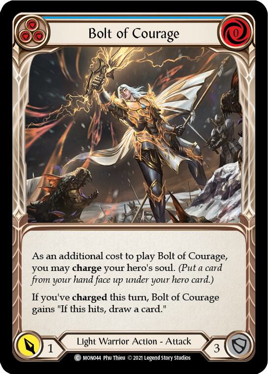 Bolt of Courage (Blue) card image