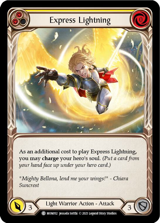 Express Lightning (Yellow) card image