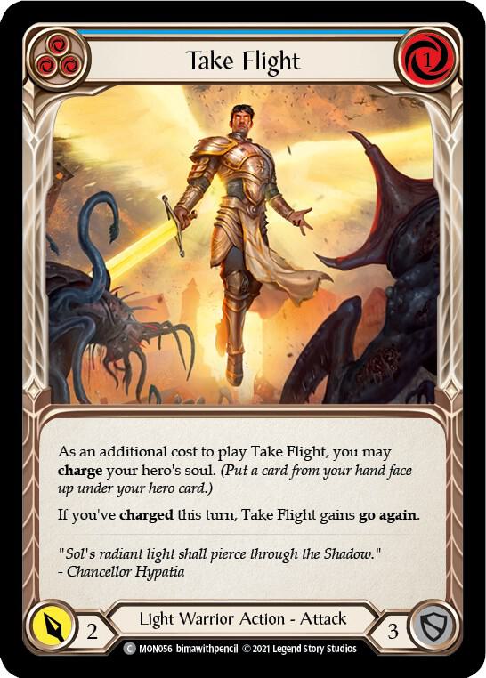 Take Flight (Blue) card image