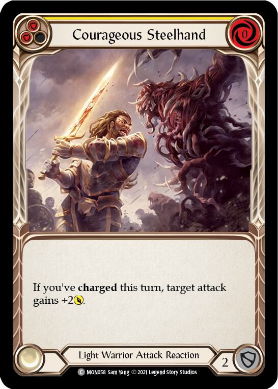 Courageous Steelhand (Yellow) card image