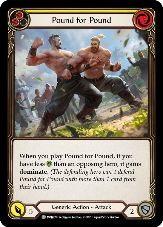 Pound for Pound (Yellow) card image