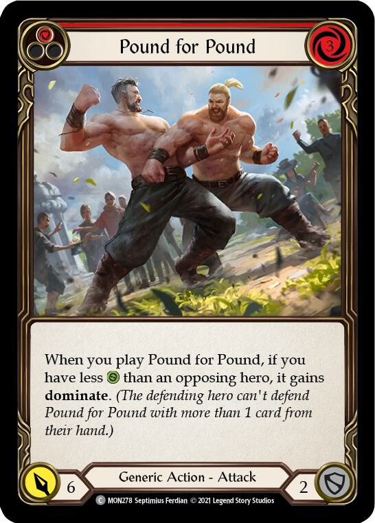 Pound for Pound (Red) card image
