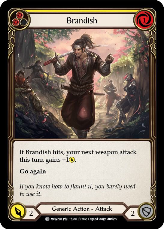 Brandish (Yellow) card image