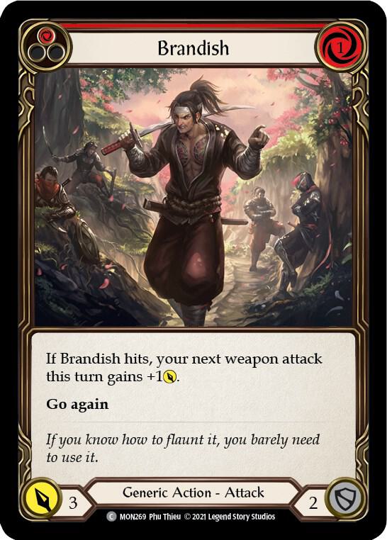 Brandish (Red) card image
