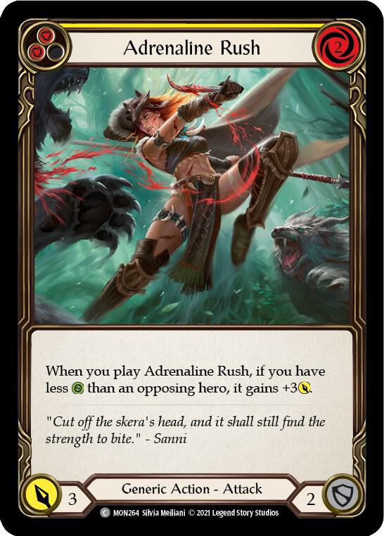Adrenaline Rush (Yellow) card image