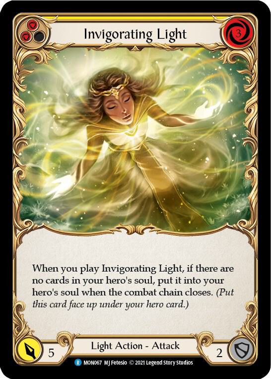 Invigorating Light (Yellow) card image