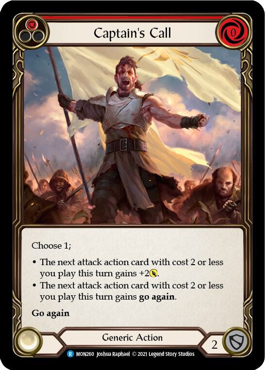 Captain's Call (Red) card image