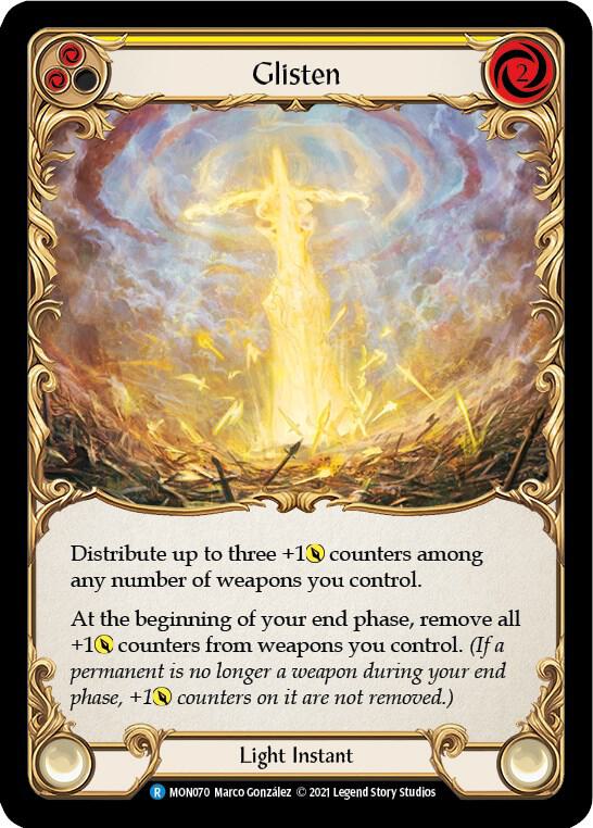 Glisten (Yellow) card image