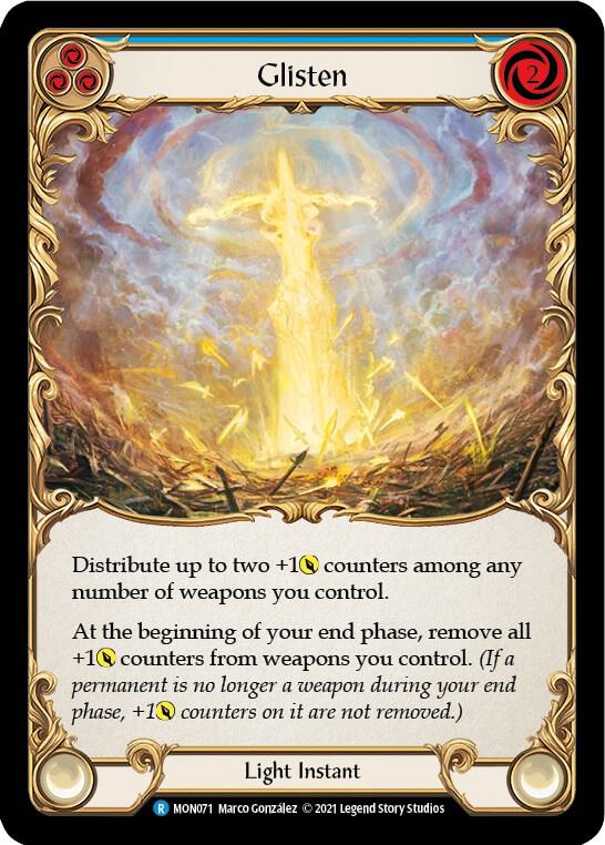 Glisten (Blue) card image