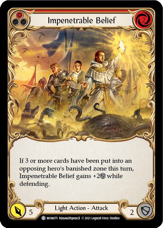 Impenetrable Belief (Red) card image