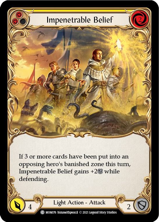 Impenetrable Belief (Yellow) card image