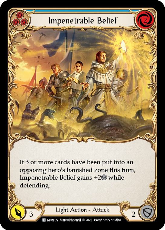 Impenetrable Belief (Blue) card image