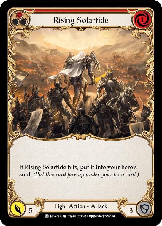 Rising Solartide (Red) card image