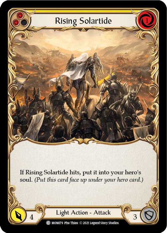 Rising Solartide (Yellow) card image
