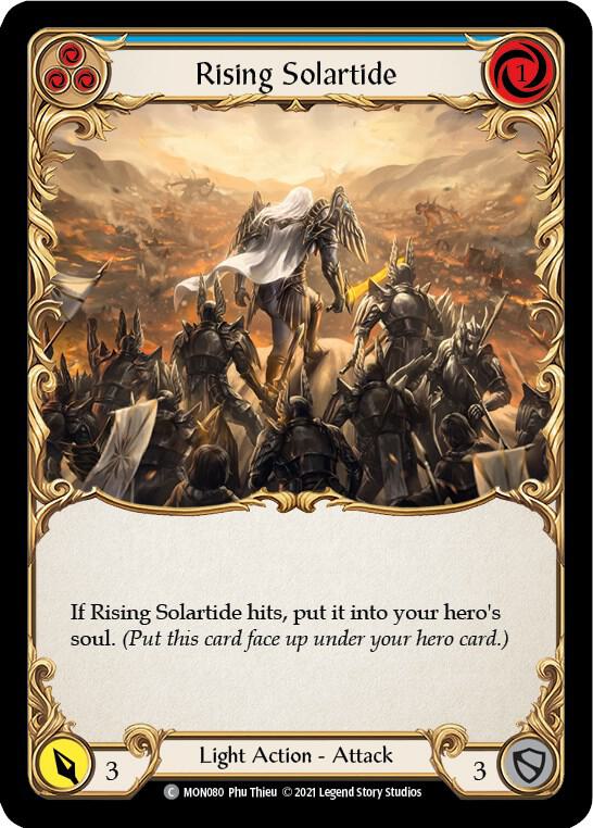 Rising Solartide (Blue) card image