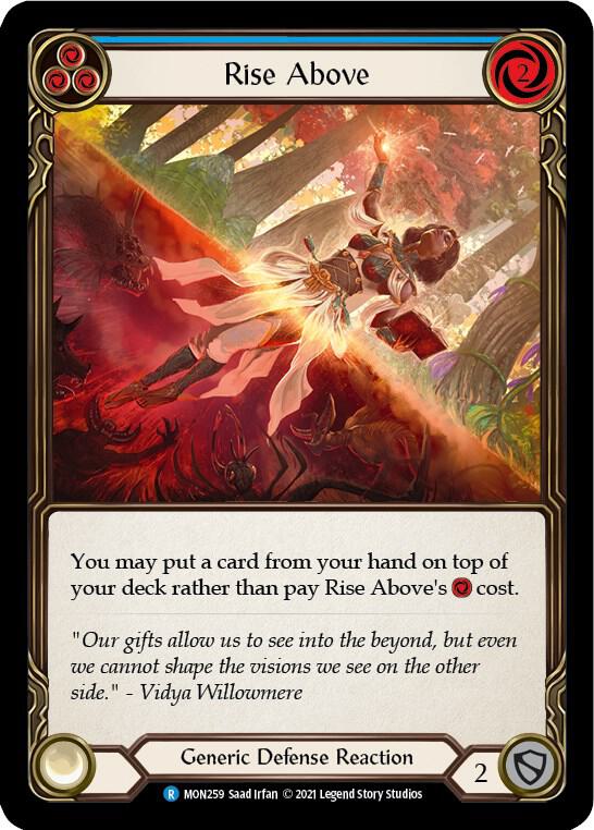 Rise Above (Blue) card image
