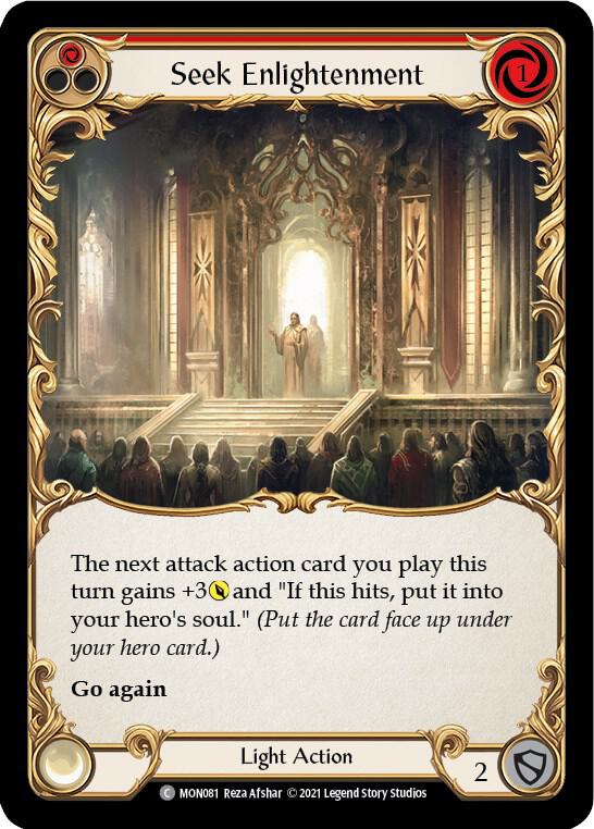 Seek Enlightenment (Red) card image