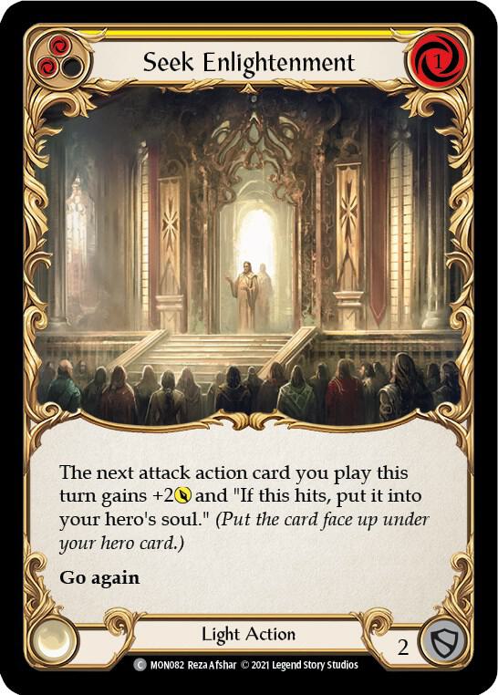 Seek Enlightenment (Yellow) card image
