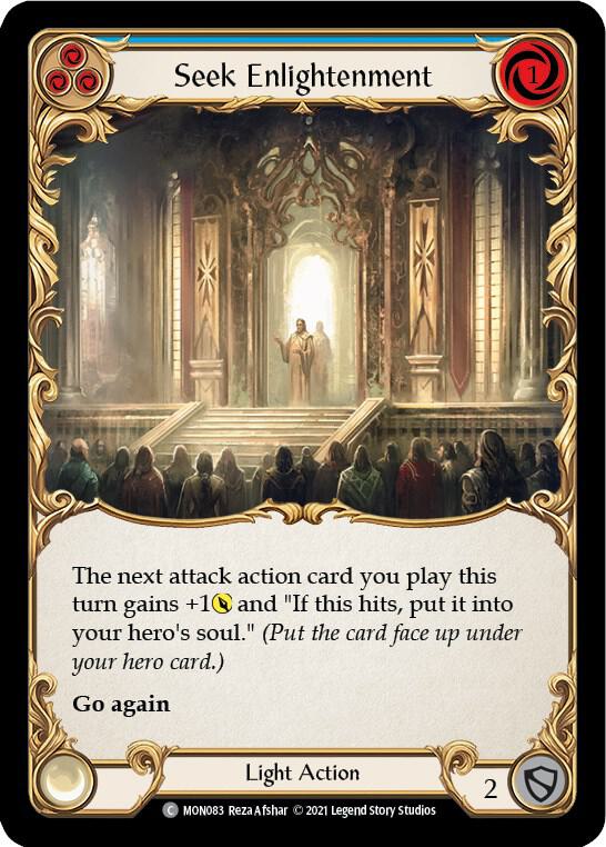 Seek Enlightenment (Blue) card image