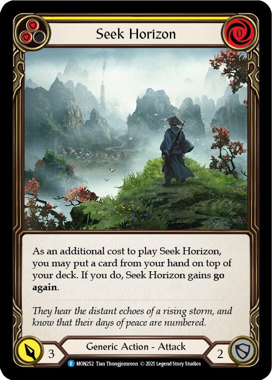 Seek Horizon (Yellow) card image