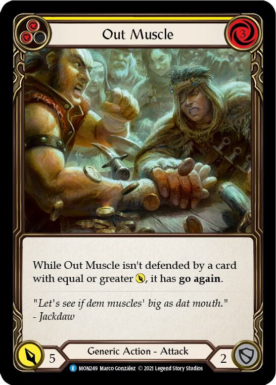 Out Muscle (Yellow) card image