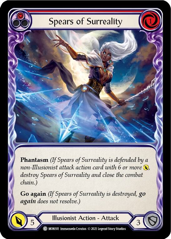 Spears of Surreality (Red) card image
