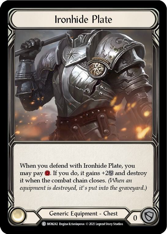 Ironhide Plate card image