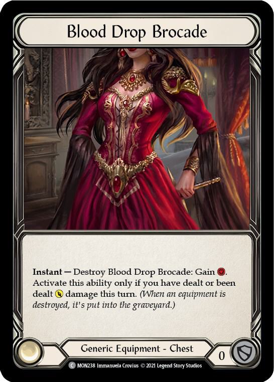 Blood Drop Brocade card image