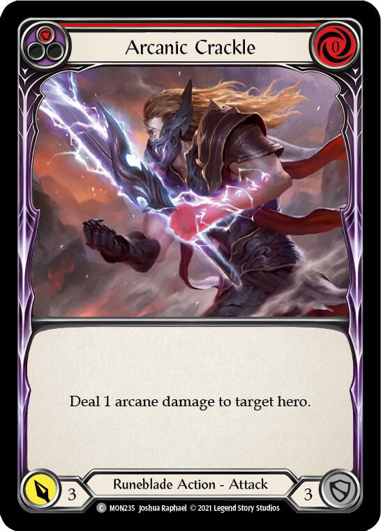 Arcanic Crackle (Red) card image