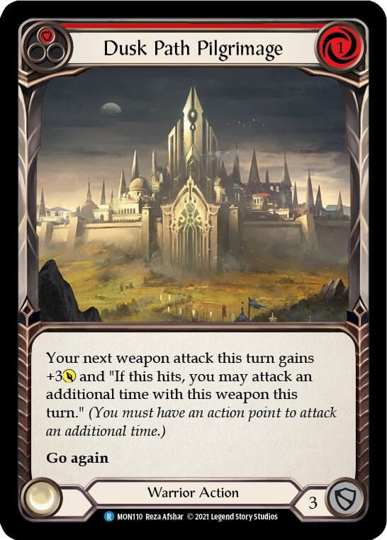 Dusk Path Pilgrimage (Red) card image
