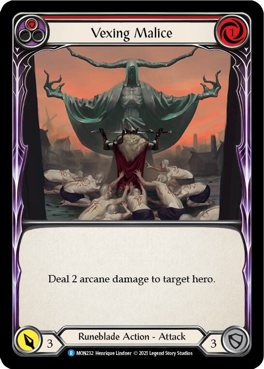 Vexing Malice (Red) card image