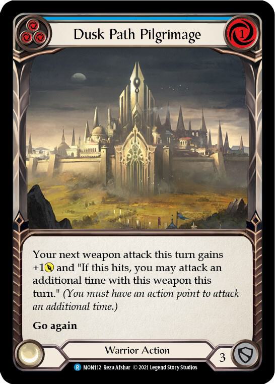 Dusk Path Pilgrimage (Blue) card image