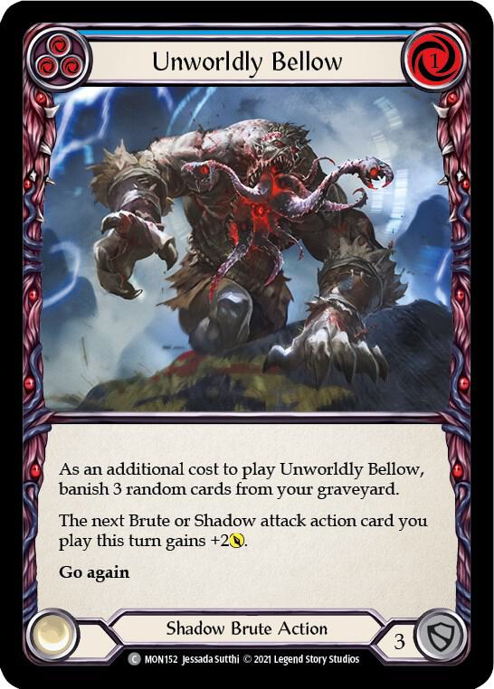 Unworldly Bellow (Blue) card image