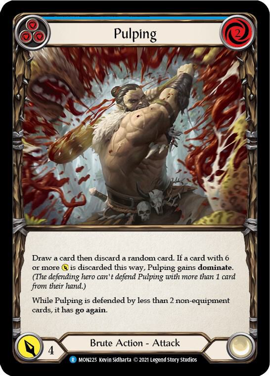 Pulping (Blue) card image