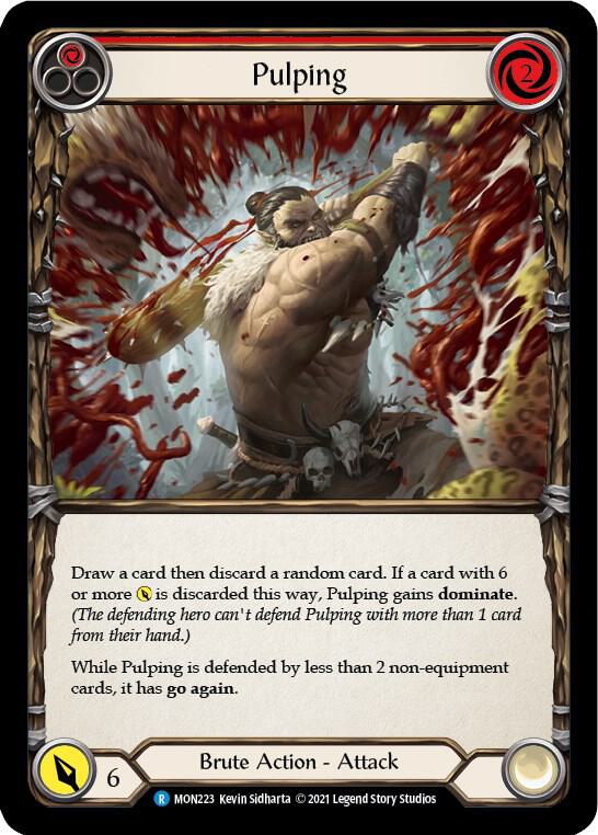 Pulping (Red) card image