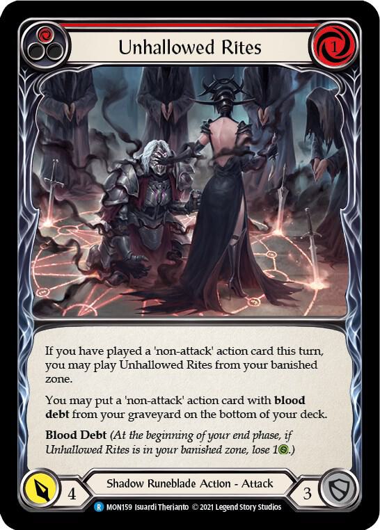 Unhallowed Rites (Red) card image